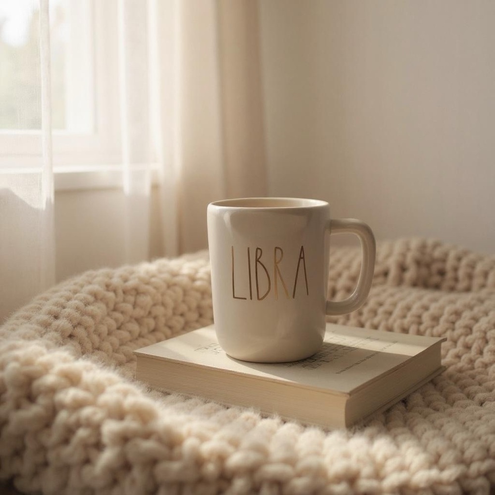 Rae Dunn LIBRA mug